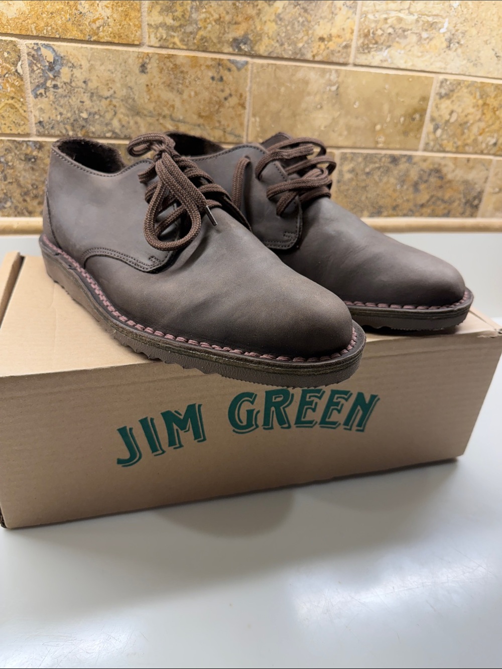 Men's Jim Green Shoellie Houston Brown